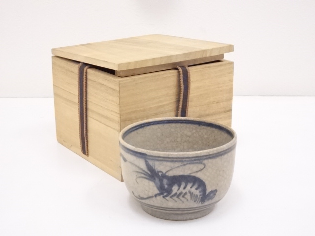 ANTIQUE JAPANESE TEA CEREMONY / TEA BOWL CHAWAN / VIETNAMESE STYLE